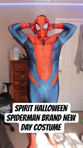 Spirit Halloween's Spiderman Brand New Day Costume #spiderman #spidermanbrandnewday #spirithalloween