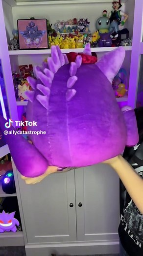 Gigantamax Gengar Plush from Pokémon Center Website