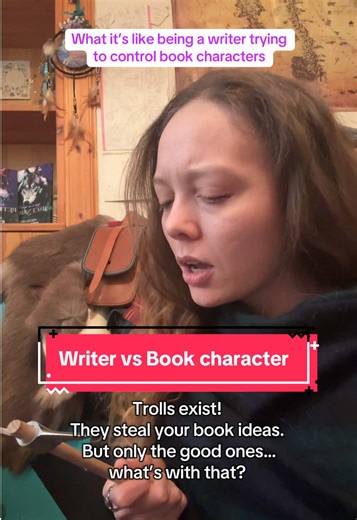 Writer vs Book characters - when they run off and do their own thing #writertok #bookish #writingabook #writerproblems