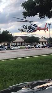 Here is a video clip of CareFlite lifting from the scene of the major crash in Flower Mound at Long Prairie Road and Sagebrush. See previous posts for more information. CareFlite airlifted one patient to Parkland with serious trauma injuries. Thanks to Stephanie Hassan for capturing this video of our emergency responders at work! | DFW Scanner