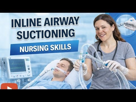 Inline airway suctioning
