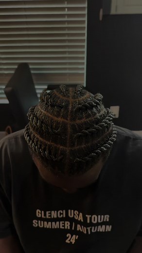 How to Flat Twist Your Man's Hair Tutorial