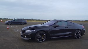 BMW M8 vs. M5 Drag Race Ends in Total Annihilation