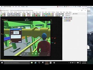 Dynamic METSIM with 3D SCADA