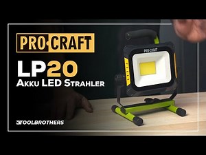 😱 The BEST CORDLESS LED Floodlight UNDER €100? PROCRAFT LP20 Cordless Construction Light Test and...