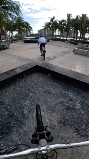 Miami Antics 🌴 GoPro Athlete Sam Pilgrim got tricky in the city captured his POV on GoPro HERO12 Black. Shop GoPro MTB accessories to nail your shot: https://bit.ly/3UZ3OED | GoPro