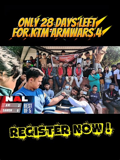 Register Now for KTM ARMWARS 4 in Nepal!