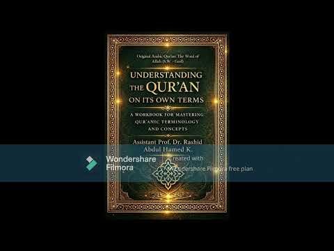Understanding the Qur’an on Its Own Terms: A Workbook for Mastering Qur’anic Terminology & Concepts.