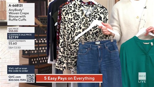 You are watching AnyBody(R) Fashion on QVC2®. Shop the show, here: https://qvc.co/shopqvc2january2026 | QVC Live