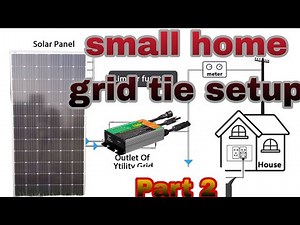 GRID TIE Micro Inverter 120watts with Solar Panel 100 watts | No limiter | electricity reducer Part2