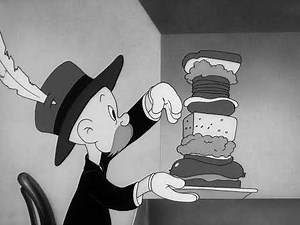 Looney Tunes - Porky's Cafe (1942) - fixed restoration (HD 1080p)