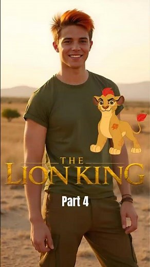 🐾 The Lion King Characters Reimagined as Humans! 👑✨ | AI Transformation #ai #thelionking #disney