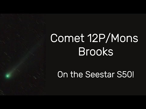 Guide to Stacking and Processing Comet 12P/Mons-Brooks on the S50