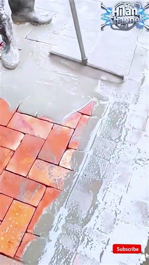 How to Grout a Brick Patio Fast with Liquid Cement!