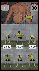 6 Übungen für einen flacheren Bauch in 30 Tagen? #shorts #abnehmen #workout