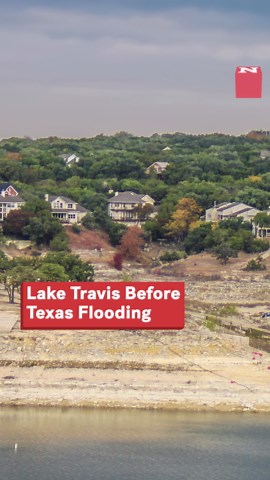 Lake Travis Before And After Texas Flooding
