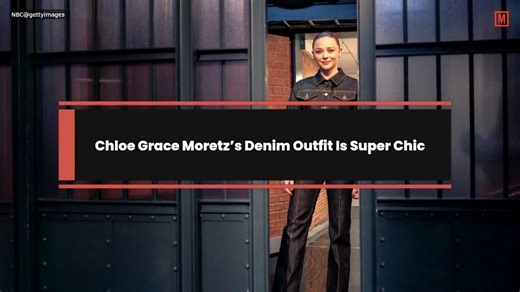Chloe Grace Moretz’s Denim Outfit Is Super Chic