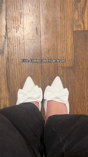 These heels are everything | jeans and heels