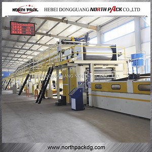 [Hot Item] 3/5/7 Ply Automatic  Corrugated Sheet Plant Cardboard Production Line Machine
