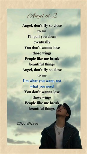 JVKE , Jimin of BTS, Charlue Puth,Muni Long - Angel Pt.2 (Lyrics)