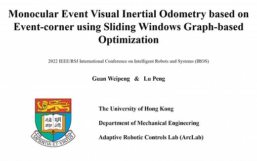 基于事件相机的单目视觉惯性里程计