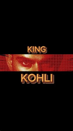 @groovy.mp4 on Instagram: "K I N G K O H L I . . . #viratkohli #ict #cricket #cricketreels #teamindia #sportsedits #explore #explorepage"