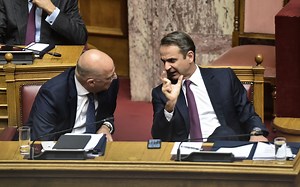 Συνάντηση Μητσοτάκη-Δένδια: Την ικανοποίησή του εξέφρασε ο πρωθυπουργός