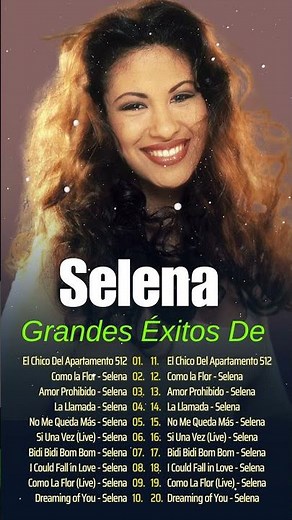 Como La Flor Remastered - MIX SELENA QUINTANILLA 2024 - EXITOS SELENA#SelenaQuintanilla #MixSelena