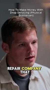 How To Make Money With Drop Servicing (Physical Bussiness) #finance #moneymindset