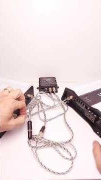 #SHORTS - INSTALLING 4-CHANNEL AND MONOBLOCK AMPLIFIERS with TARAMPS PRO2.4BT+AUDIO DSP - VIDEO 2