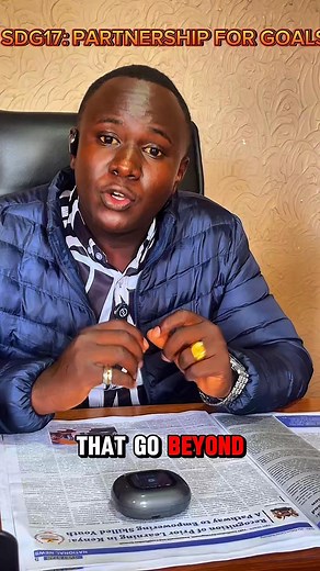 SDG 17: Partnerships for goals. | Lewis Githaiga Ndege