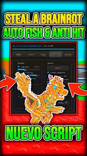NUEVO SCRIPT PARA STEAL A BRAINROT | ANTI-HIT, DESYNC, INVISIBLE, INSTANT STEAL | DELTA EXECUTOR