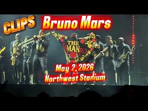 Bruno Mars - The Romantic Tour - Northwest Stadium - May 2, 2026