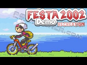 Pokemon Festa 2002 Demo Recreation - A Recreation of Pokemon Ruby Demo Version in 2002 by HMM_Mon