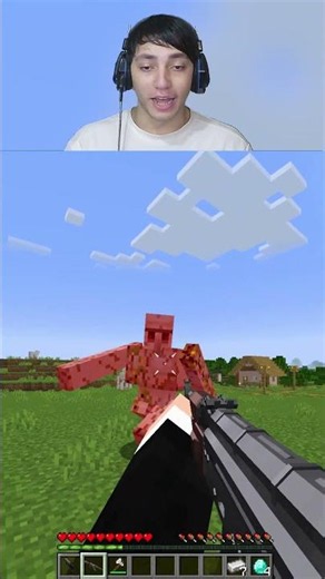 I'm crafting Mega Weapons in Minecraft.