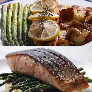 294K views · 1.9K reactions | Would you choose an easy or gourmet salmon dinner?! Make both at home! Recipes: https://tasty.co/compilation/easy-vs-gourmet-salmon-dinner | Tasty | Facebook