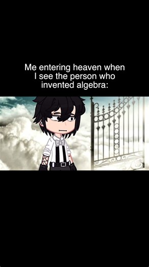 Me entering heaven when I see the person who invented algebra #humor #comedyskit #sketchcomedy #comedyskits | SimplyTasha