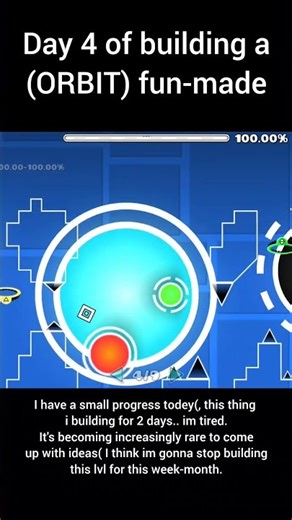 Day 4 of building (ORBIT) fan-made, sorry guys, but, im tired, this lvl is so hard to do