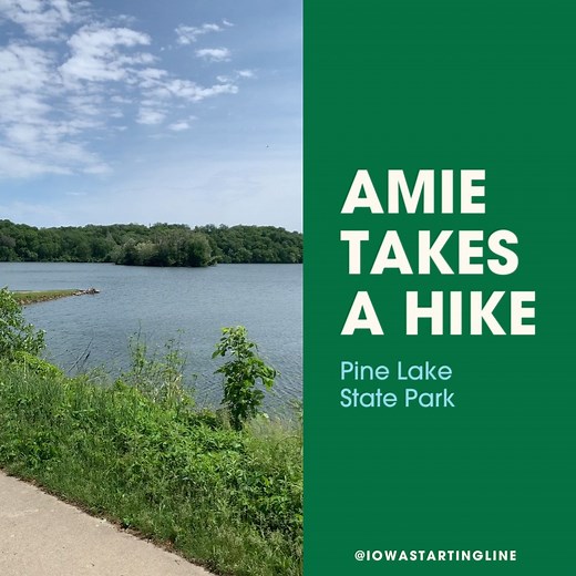 This week, Reporter Amie took a hike in Pine Lake State Park! Watch the video for a quick tour of the beautiful Eldora wilderness, and check out the full story here: https://bit.ly/3GSjMHX. | Iowa Starting Line