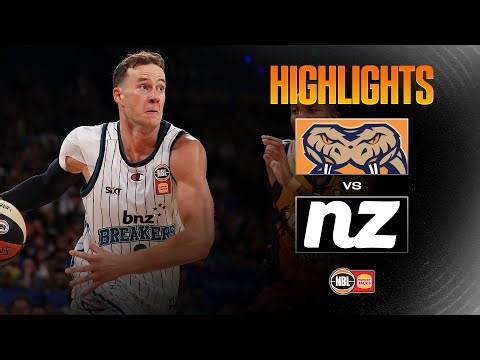 Cairns Taipans vs. New Zealand Breakers - Game Highlights - Round 17 , NBL26