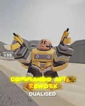 TDS Commando Rework Edit #towerdefensesimulator #tds