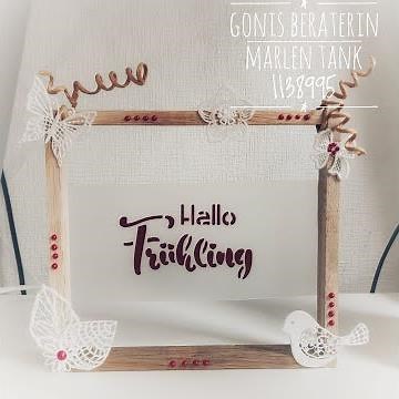DIY: Frühlings Schild selbst gestalten | KreativFolie | Gonis | Tutorial | Frühling