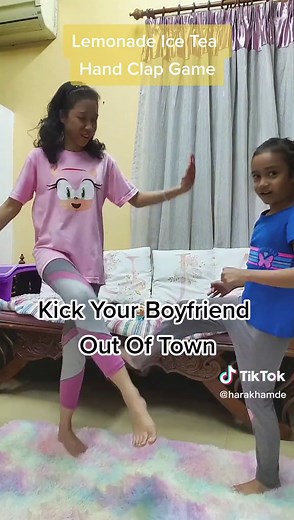 Permainan Tepuk Tangan Lemonade Iced Tea