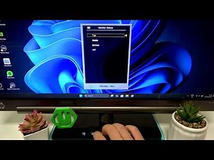 HP X2301 – How to Manage Monitor Status Settings
