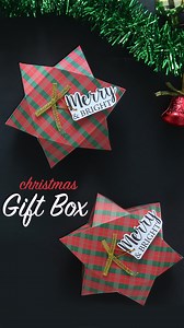 2M views · 11K reactions | Quick tutorial on how to make christmas gift box! ⭐️  #diy #Christmas #christmasgifts #papercraft #artandcraft | D.I.Yay | Facebook