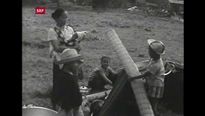 Ankunft laotische Flüchtlinge