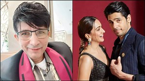 KRK claims Sidharth Malhotra made Kiara Advani delete her congratulatory tweet for the launch of his biography