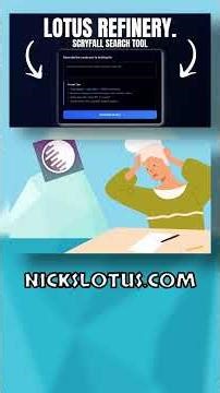 I made a Scryfall search tool (Lotus Refinery) #mtg #magicthegathering #tcg