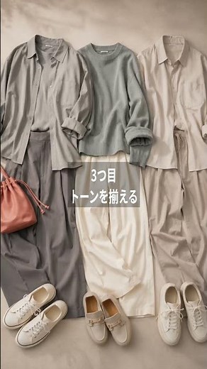 服の色の組み合わせ｜失敗しない基本ルール3つ【3色・70:25:5・トーン】