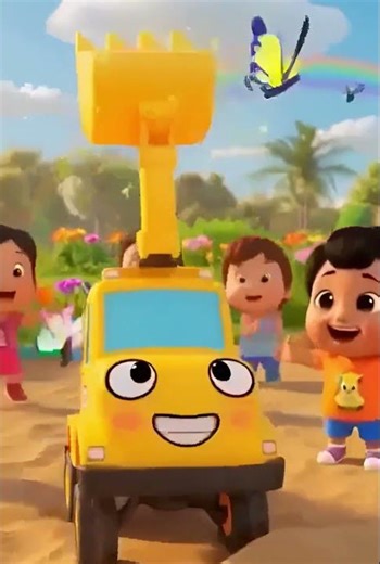 JCB Song for Kids in Hindi 🚜 | मेरी पीली JCB | Fun Nursery Rhyme for Toddlers